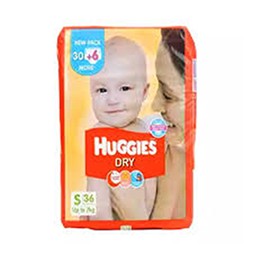 Huggies Baby Diaper Dry Belt S (up to 7 kg)