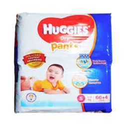 Huggies Dry Pants Baby Diaper Pant S 4-8 kg