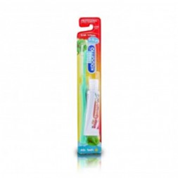 Kodomo Children (3-6 Yrs+) Toothbrush & Orange Paste Each