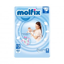 Molfix Baby Diaper Belt 3 Midi 4-9 kg 60 pcs