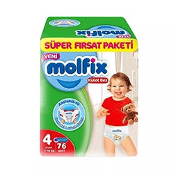 Molfix Baby Diaper Pants Super Pack Maxi 9-14 kg