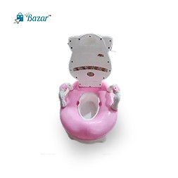 Potty Training Seat for Kids -cat Pink and White